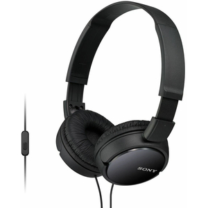 Sony MDR-ZX110AP On Ear Headphones With Microphone