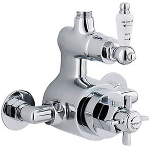 Traditional Twin Exposed Shower Valve