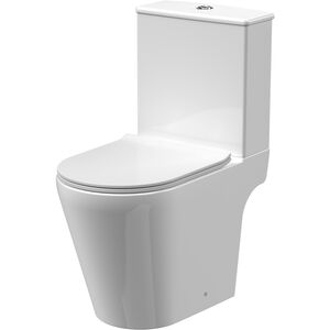 Quinn Rimless Pan, Cistern and PP Seat