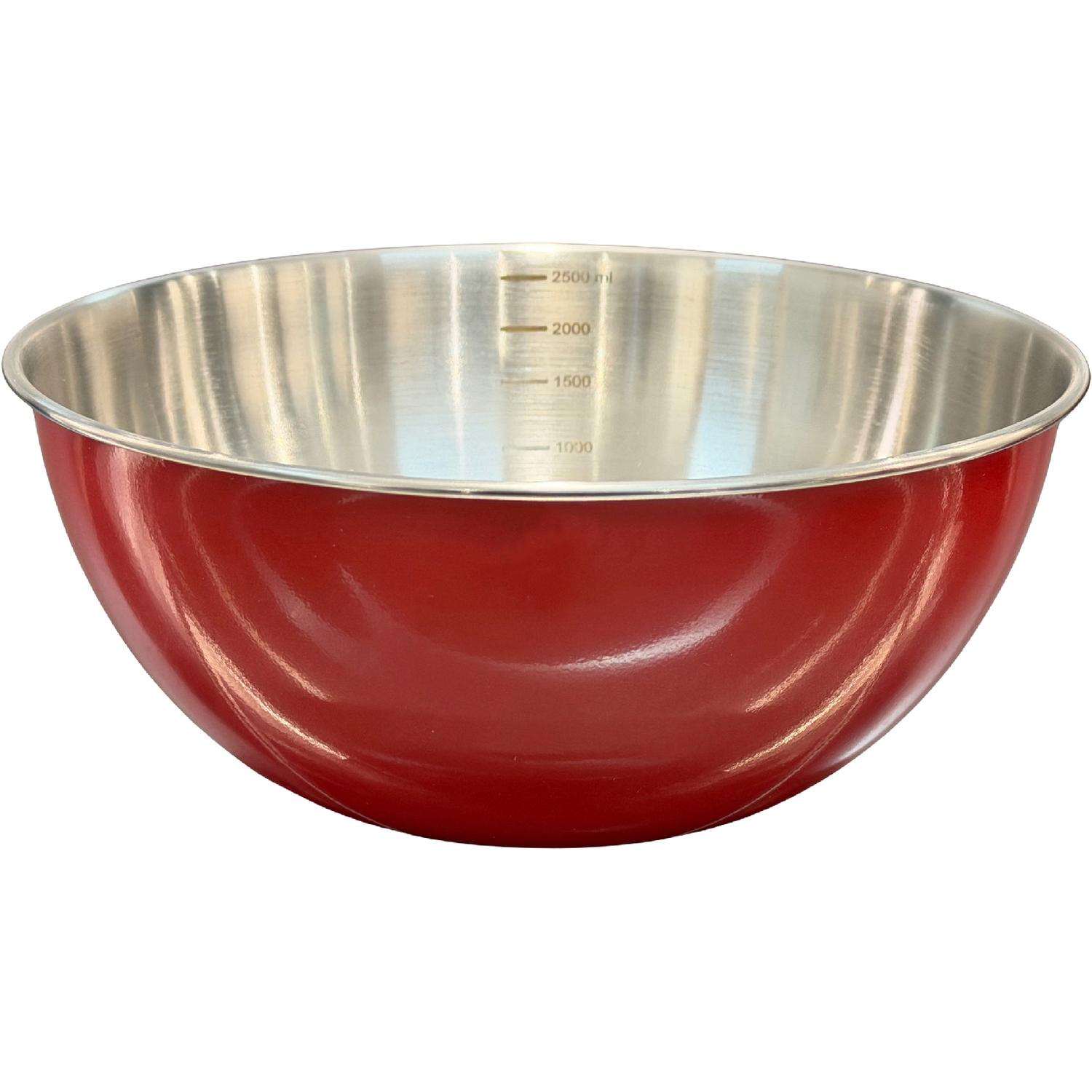 Buckingham Deep Mixing Bowl 23.5 Cm, Red - Red