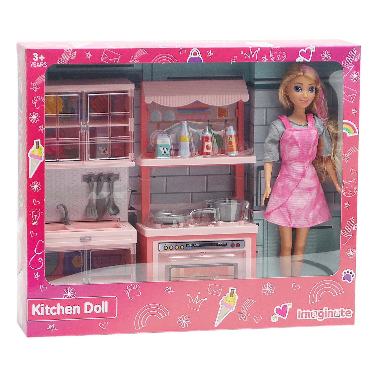 Kitchen Doll Playset