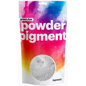 Hemway Grout Powder Pigment Dye Metallic Moon Rock Grey 100g