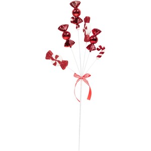 Sweetie Candy Cane Pick