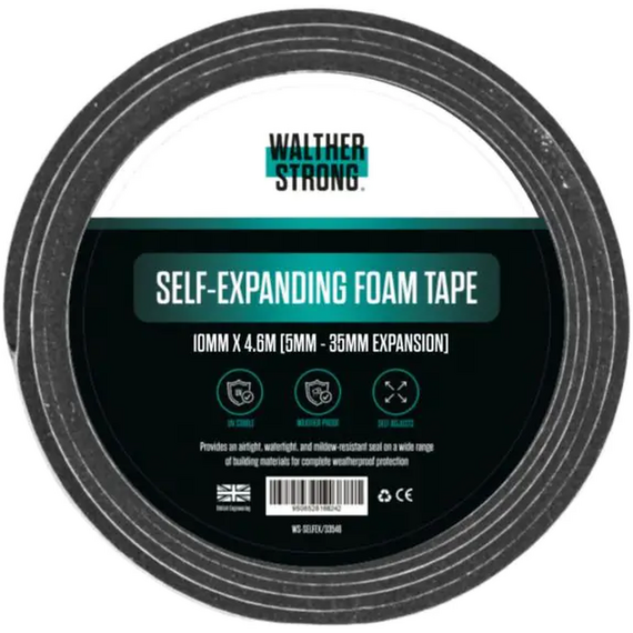 WALTHER STRONG self-expanding foam tape 10 mm x 4.3 m