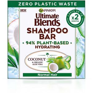 Garnier Ultimate Blends Hydrating Coconut & Organic Aloe Vera Shampoo Bar 60g