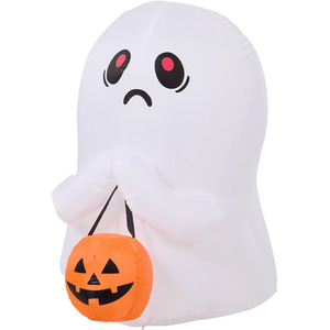 3FT Halloween Ghost Inflatable Decoration with LED Lights