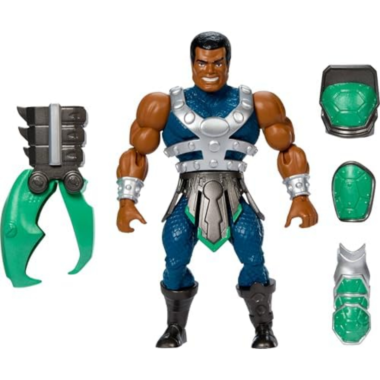 Masters Of The Universe Turtles Clamp Champ Figure - Brown