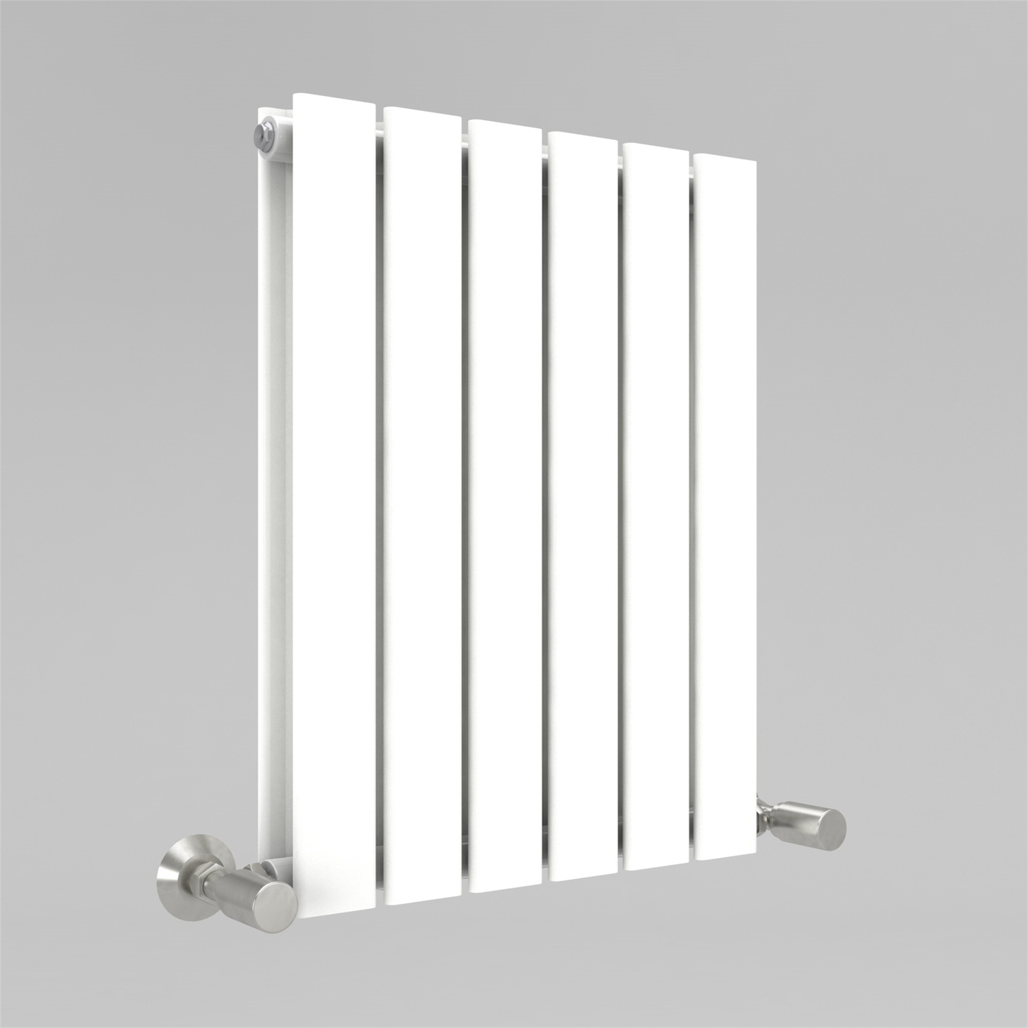 Double Flat Panel Vertical Column Radiator - 600 x 408mm - White - Image 2