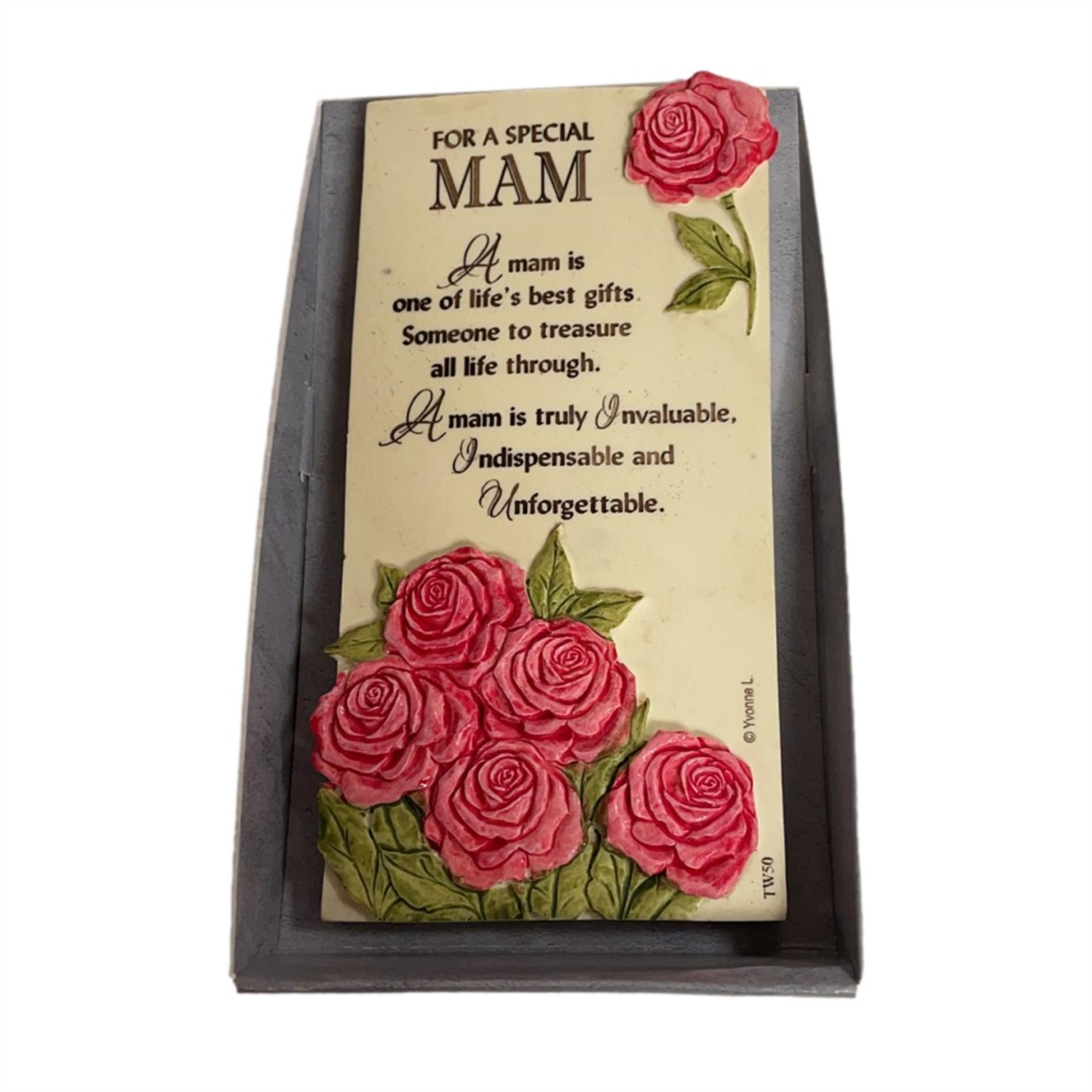 For A Special Mam Timeless Words Plaque - Multi