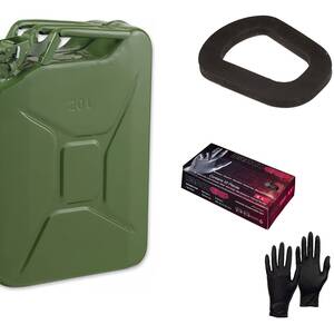 Pegdev 20L Jerry Can Seal & Gloves UN Certified