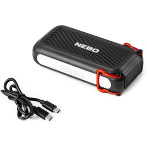 NEBO Rambler 20K  20,000mAh Rugged Power Bank with 200-Lumen Floodlight