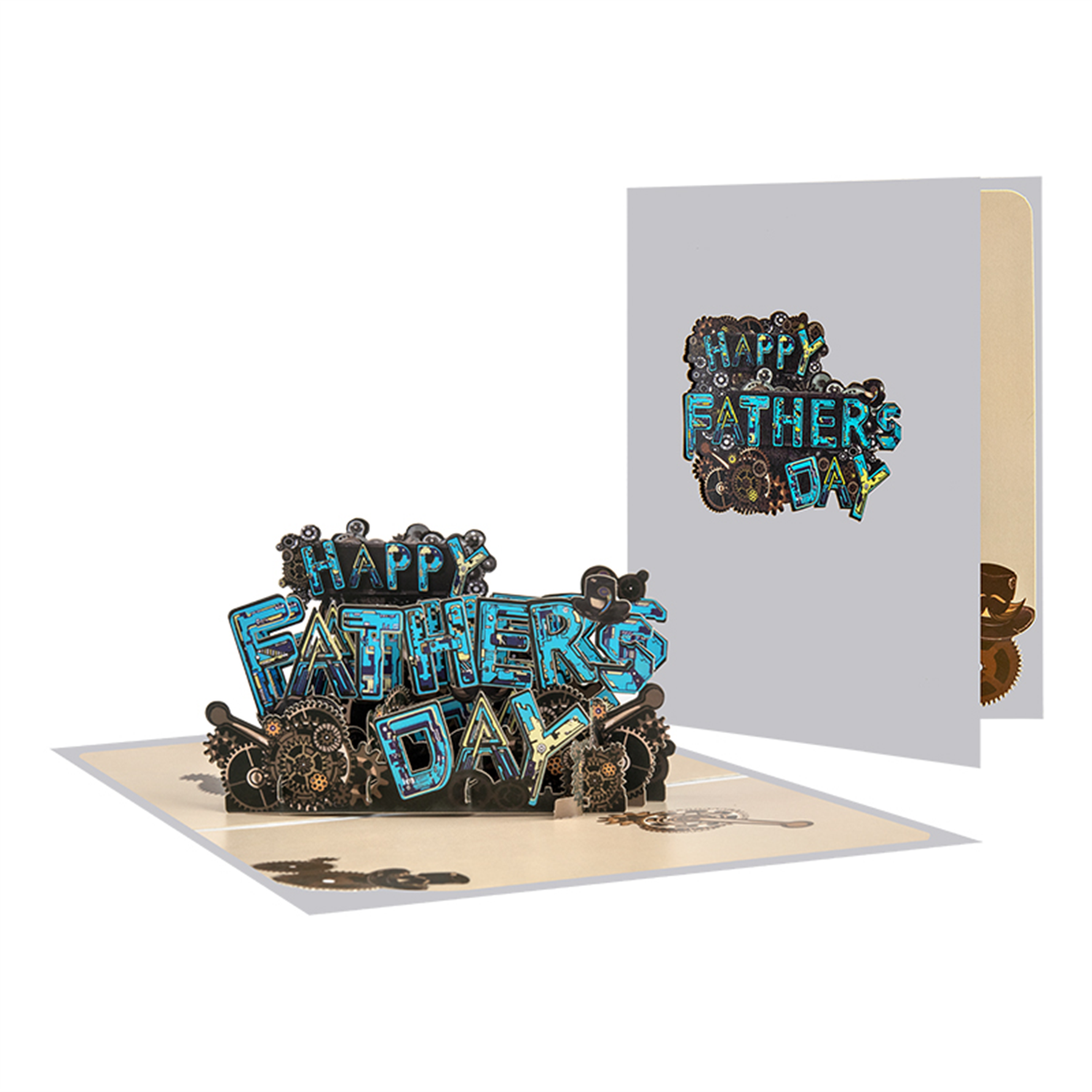 Brightfeel Master Of Tools Mechanical 3D Pop Up Father¿S Day Card - White