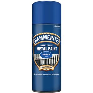 Hammerite Smooth Finish Aerosol 400ml Blue