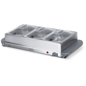 Buffet Server & Plate Warmer Silver