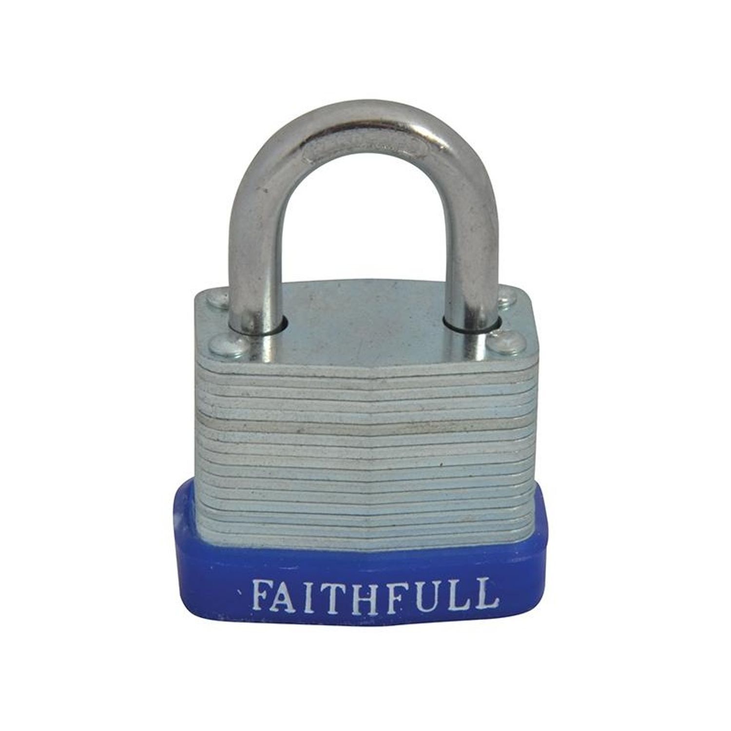 Faithfull Laminated Steel Padlock B - Multi Colour