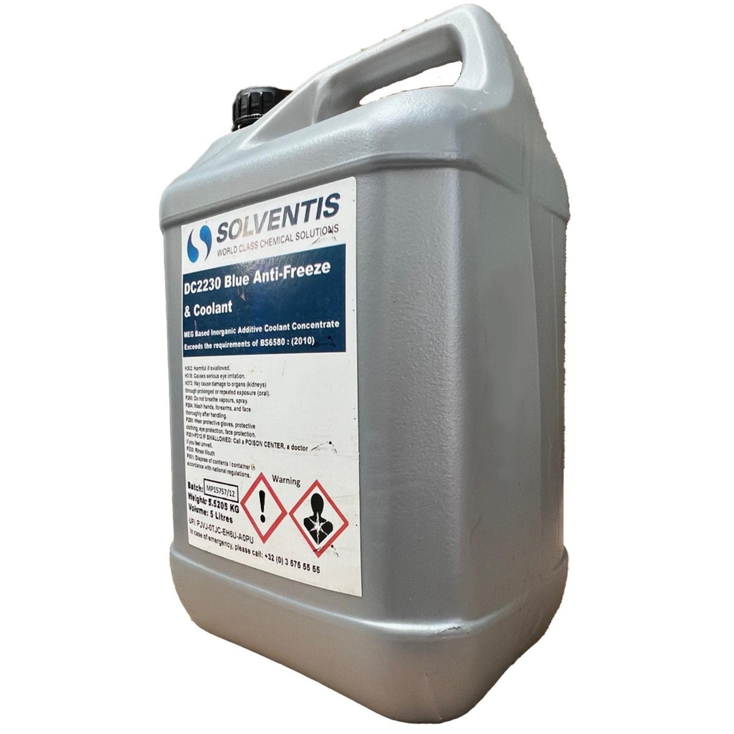 B&Q - C2230 Blue Antifreeze Concentrate Bs6580 Sae J1034 5L - Image 2