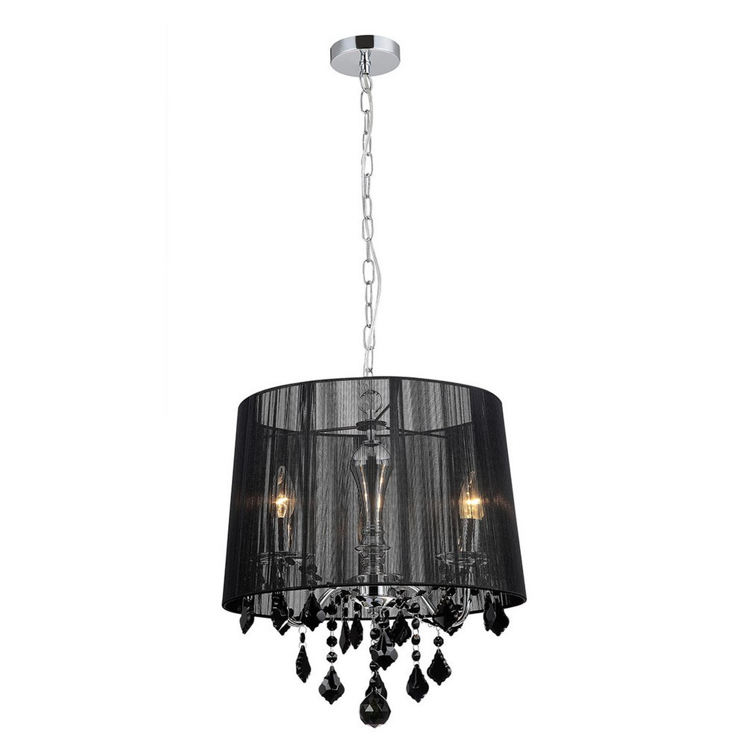 Italux Lighting Hanging Pendant Light Chrome C - Chrome
