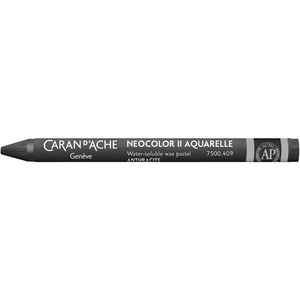 Neocolor II Water Soluble Wax Pastel - Charcoal Grey 409