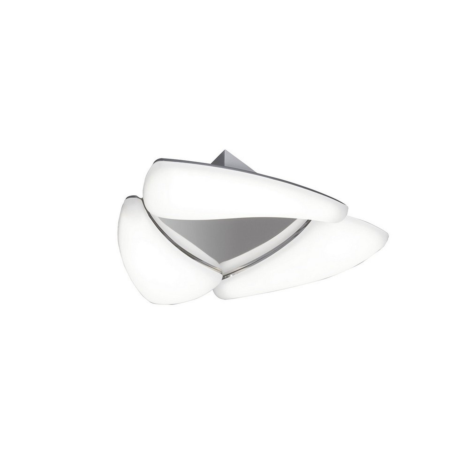 Inspired Lighting Mistral Ceiling Light Chrome