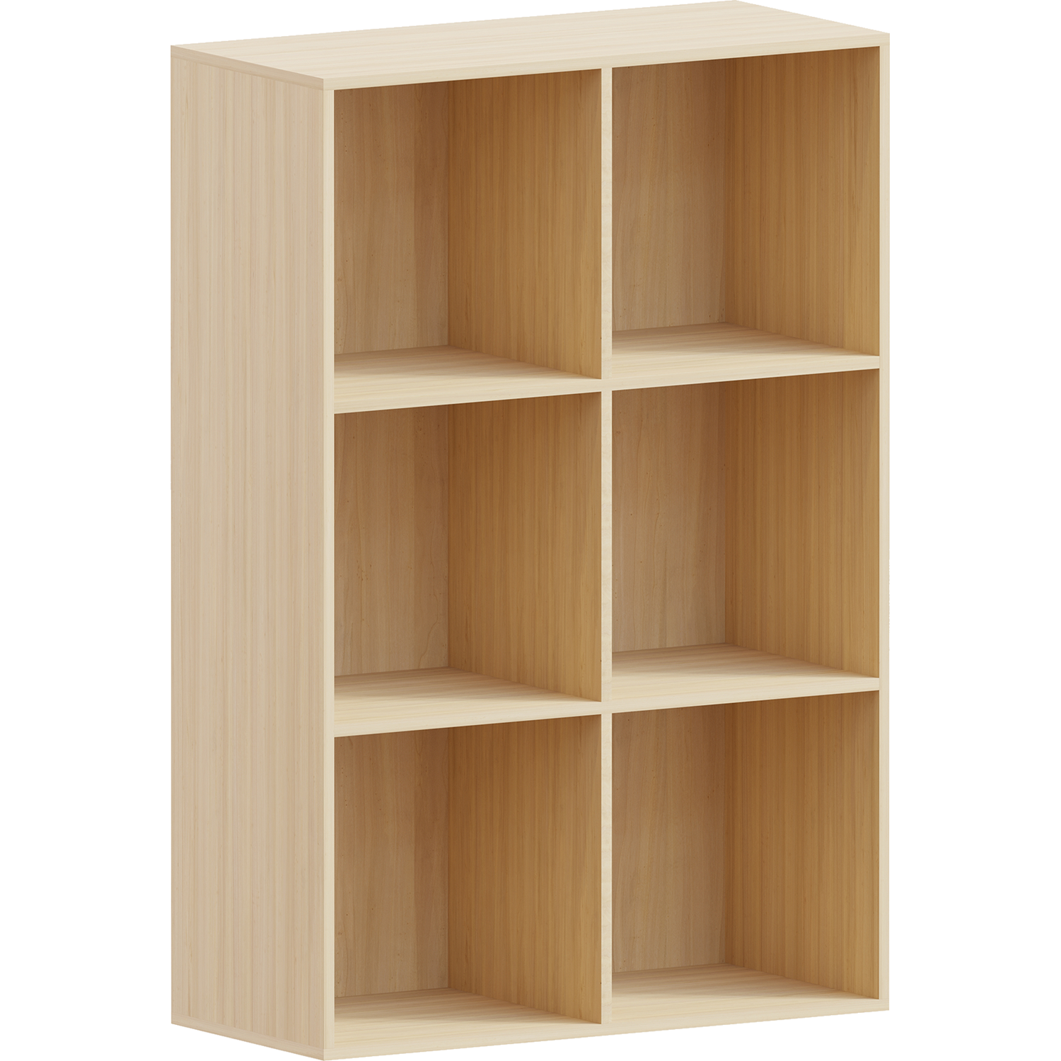 Durham 6 Cube Storage Unit - Oak