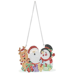 DIY Christmas Diamond Art Pendant Decoration
