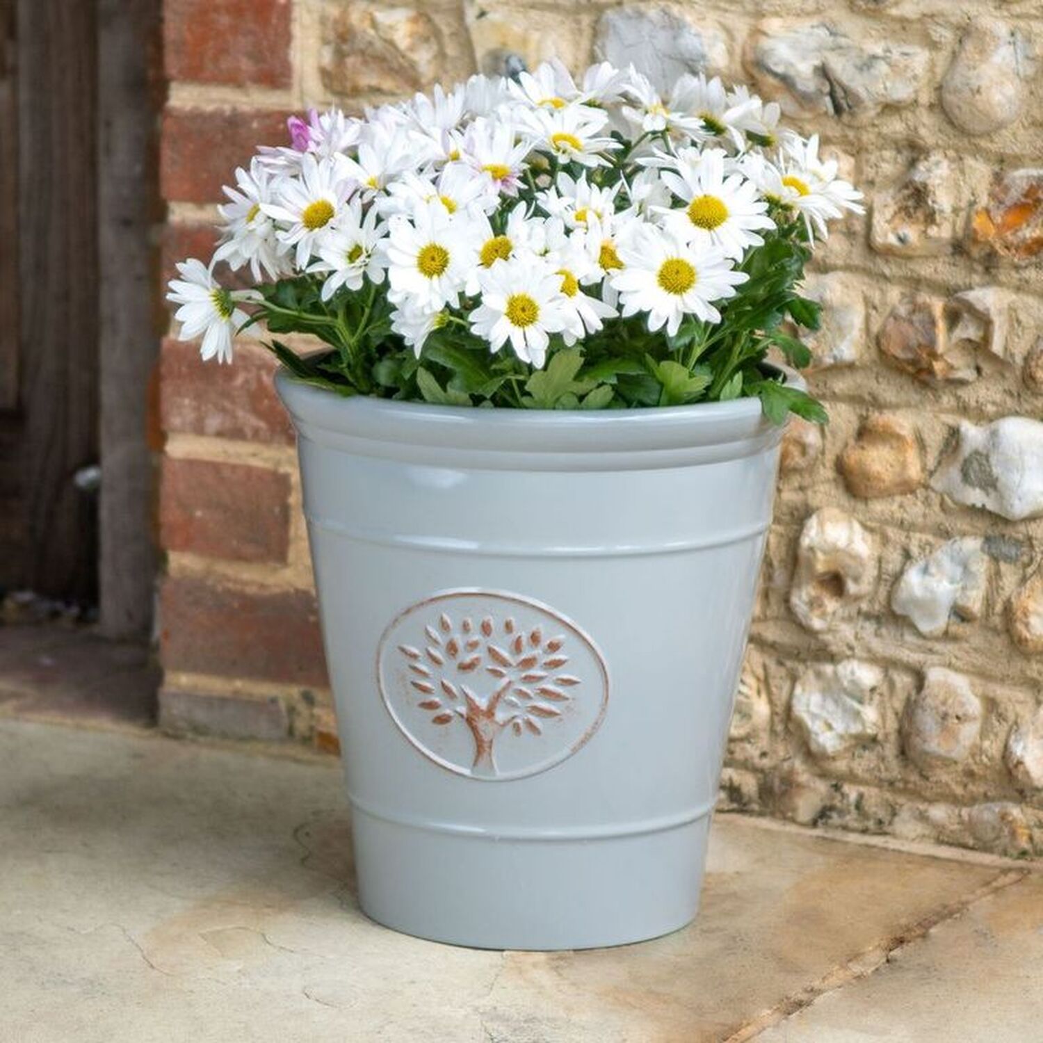 Blenheim Pot - Light Blue