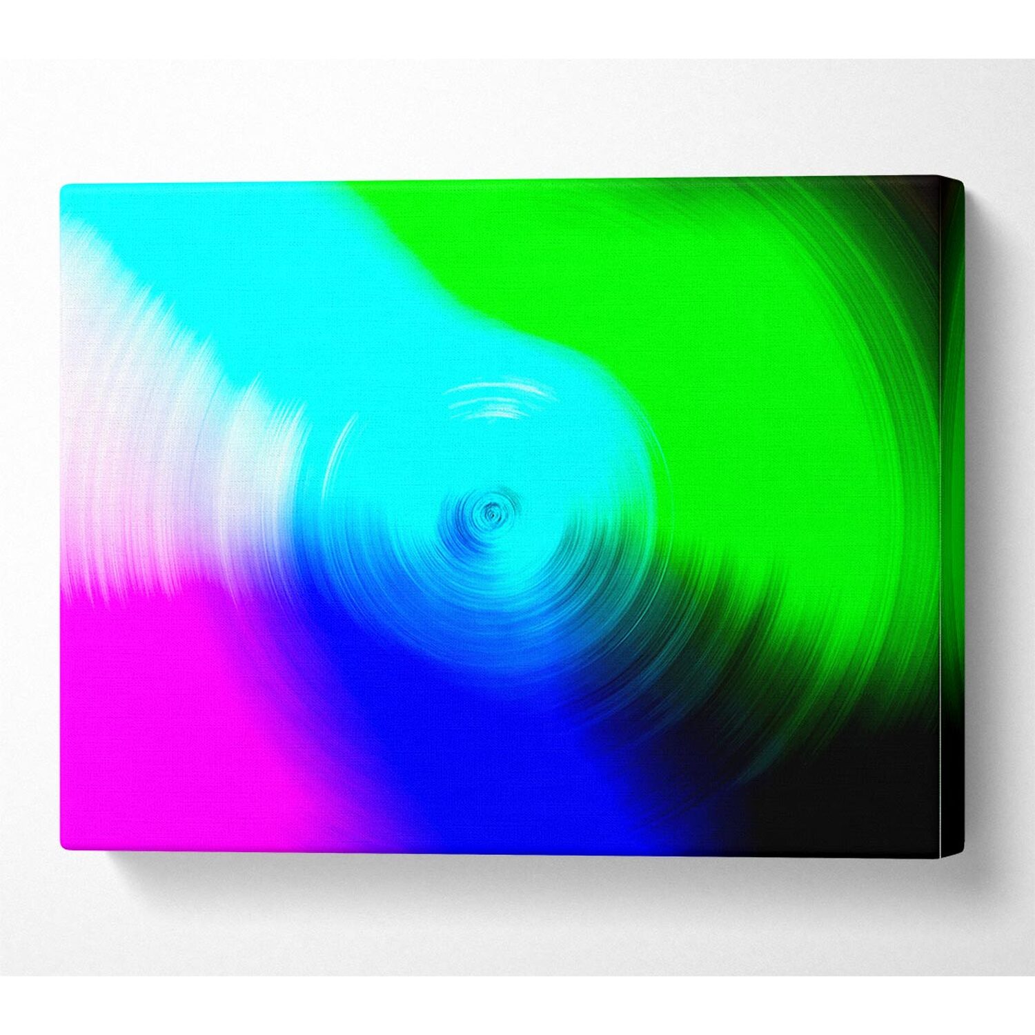 Wallart-Direct - Colour Wheel Canvas Print Wall Art - Yellow / 101.6cm thumbnail