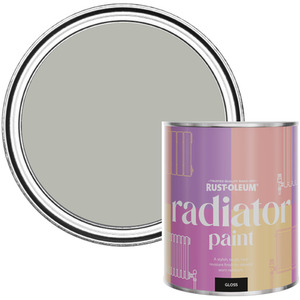 Rust-Oleum Radiator Paint in Gloss Finish - Grey Tree 750ml