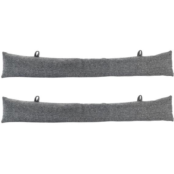 Herringbone Draught Excluders - 78.5cm - Pack of 2