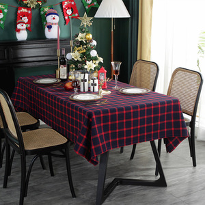 Christmas Waffle Tablecloth