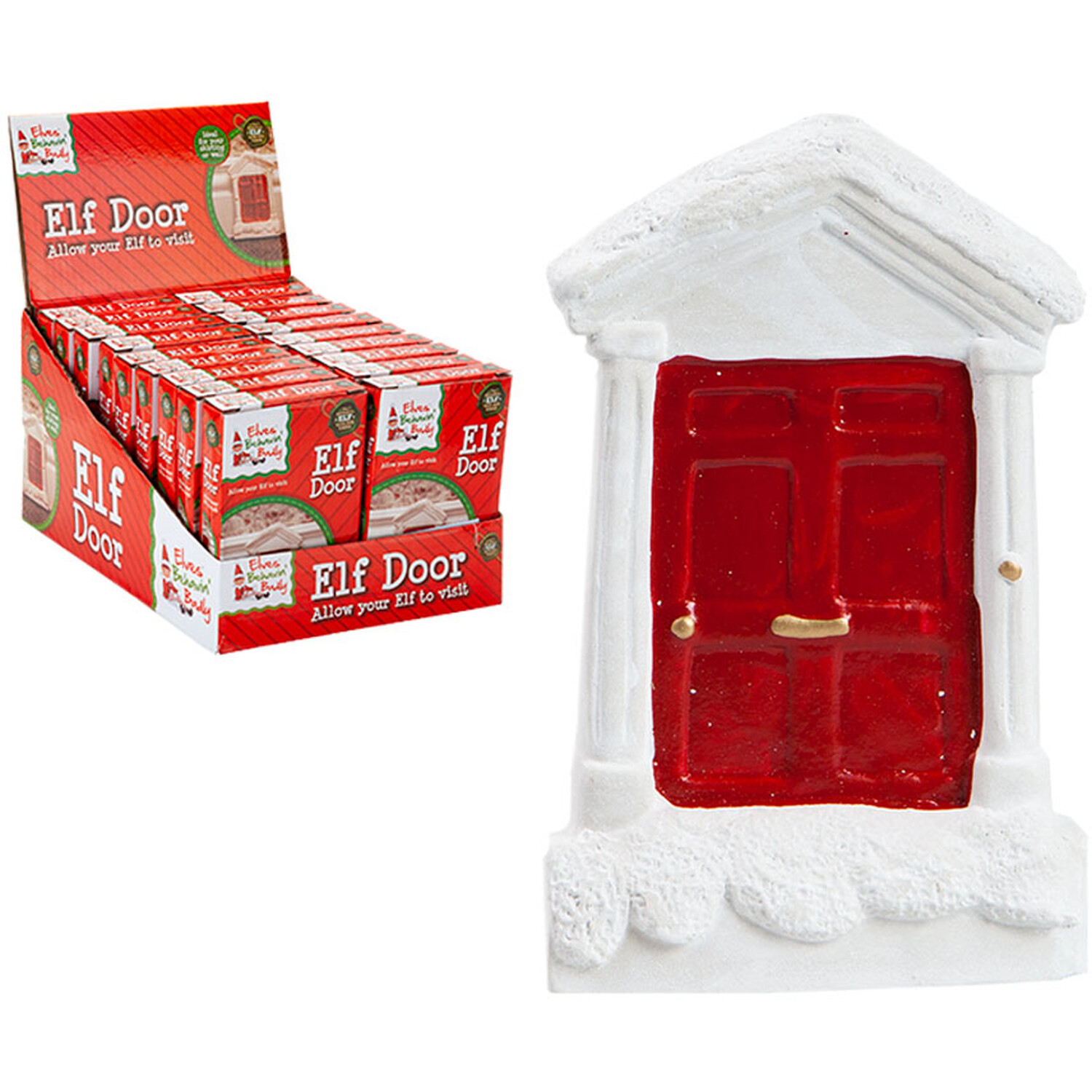 Elves Behavin' Badly Elf Door