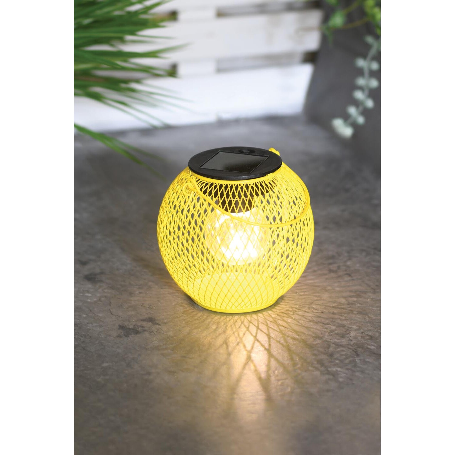 Small Solar Mesh Lantern