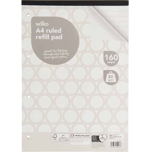 Ruled Pages Refill Pad A4