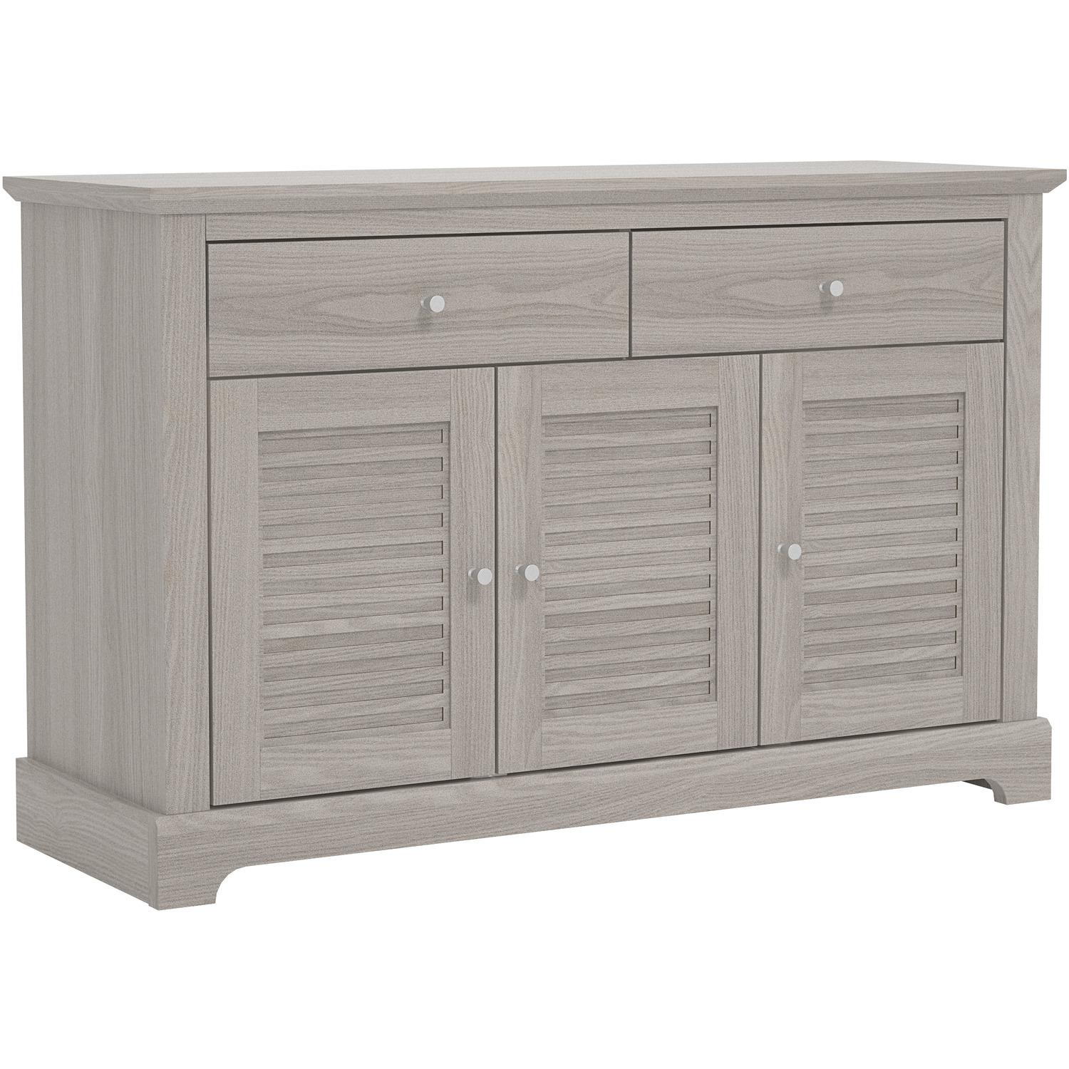 Salcombe Large Sideboard - Warm Grey Oak