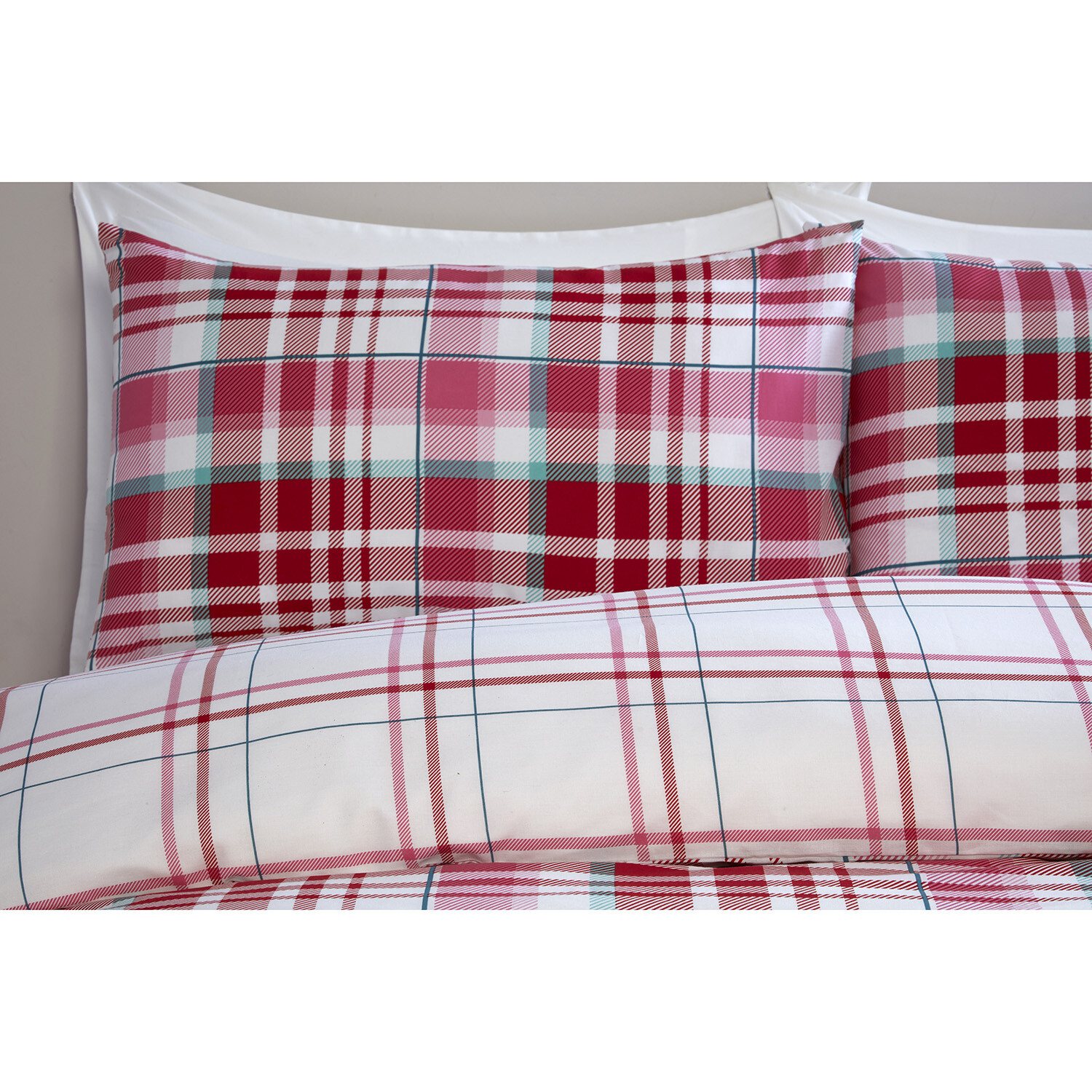 Ailsa Check Duvet Set - Pink King