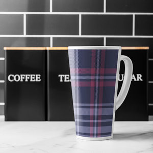Tartan Plaid Pattern Latte Mug