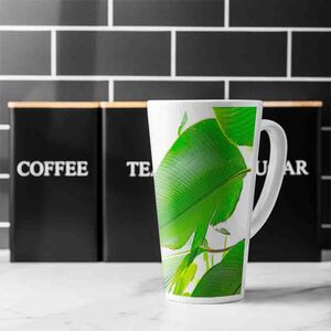 Green Leaf Latte Mug