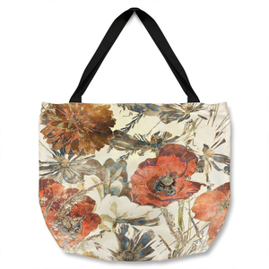 Watercolour Flower Print Tote bag