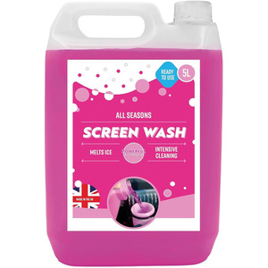 5L Pink All Season Screen Wash