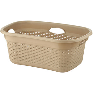 Oval Rattan Laundry Basket