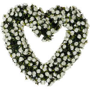 Heart Flower Wreath