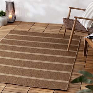 Tala Stripe Jute Effect Rug