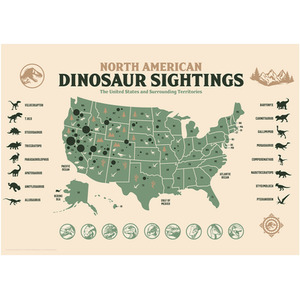 Jurassic World Dinosaur Sightings Limited Edition Art Print