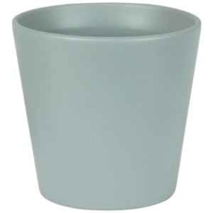 Ceramic Indoor Matt Grey Plant Pot