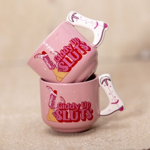 Giddy Up Sluts 4 oz. Espresso Mug Set