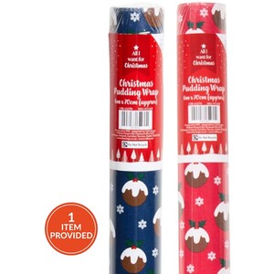 Christmas Pudding Gift Wrap