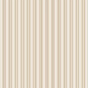 Fluted Panel Wallpaper in Cream