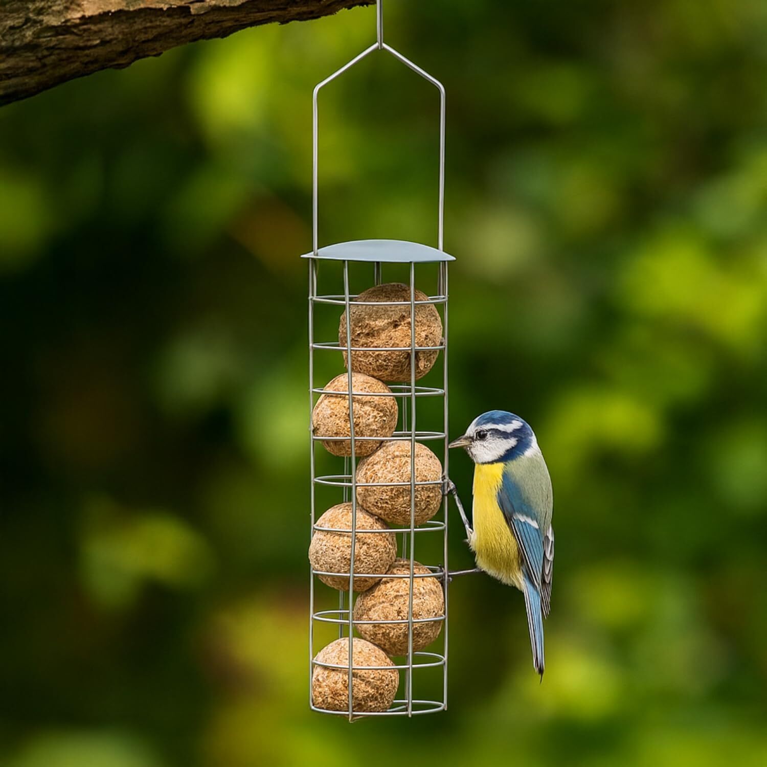 Image of Heavy-Duty Wild Bird Fat Ball Feeder&hellip;