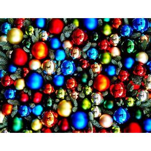 Christmas Baubles - Impuzzible No.16 -   1000 Piece Jigsaw Puzzle