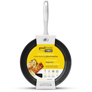 30cm Non-Stick Frying Pan Hard Anodized Grey and Steel